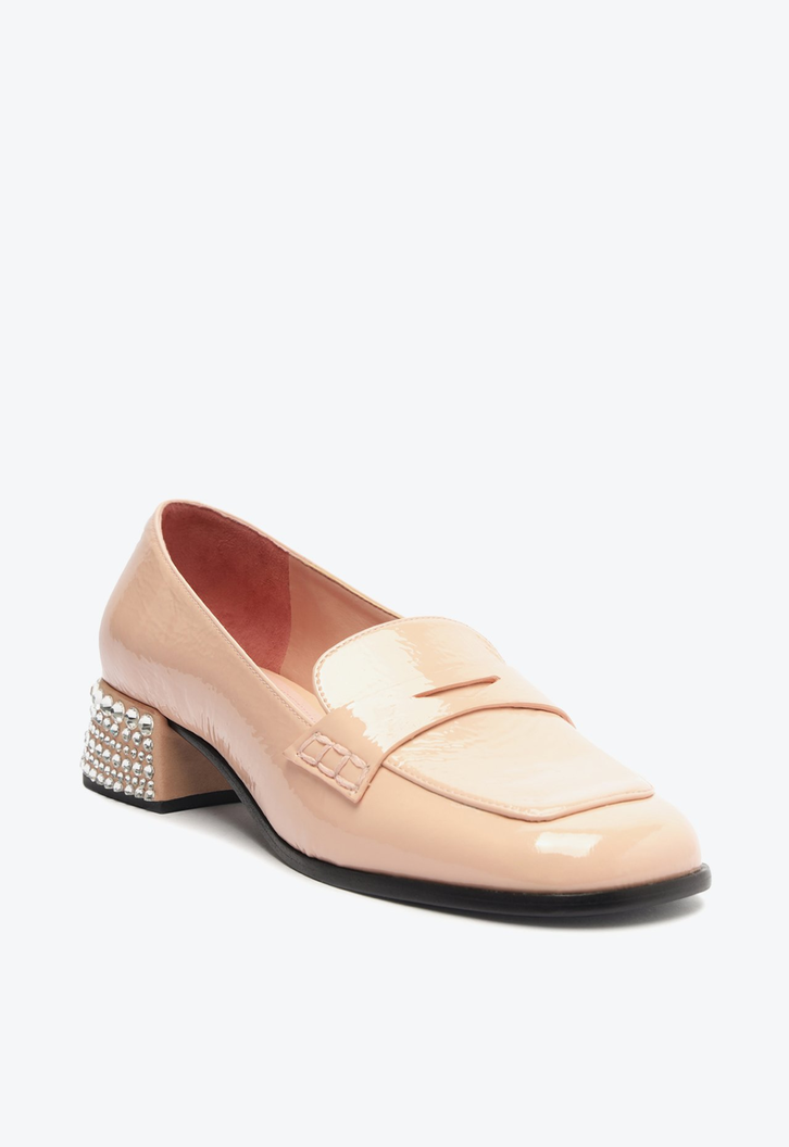 Mocassim Louise Verniz Rosa