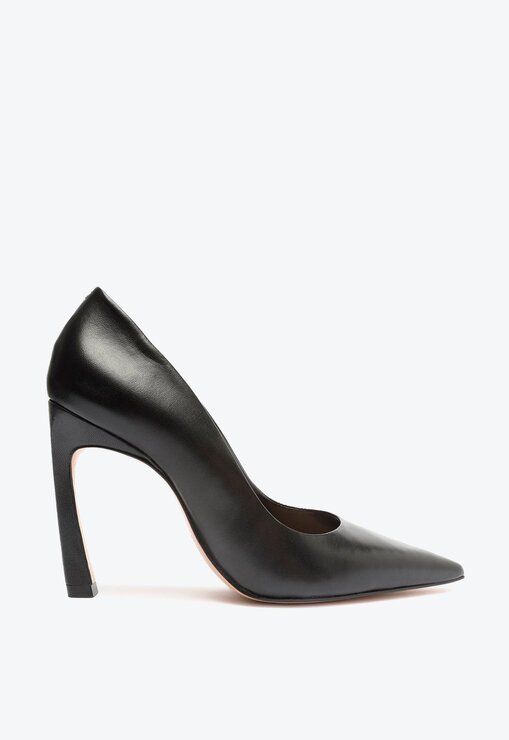 SAPATO SCARPIN PRETO SCHUTZ PUMP NOVO COURO