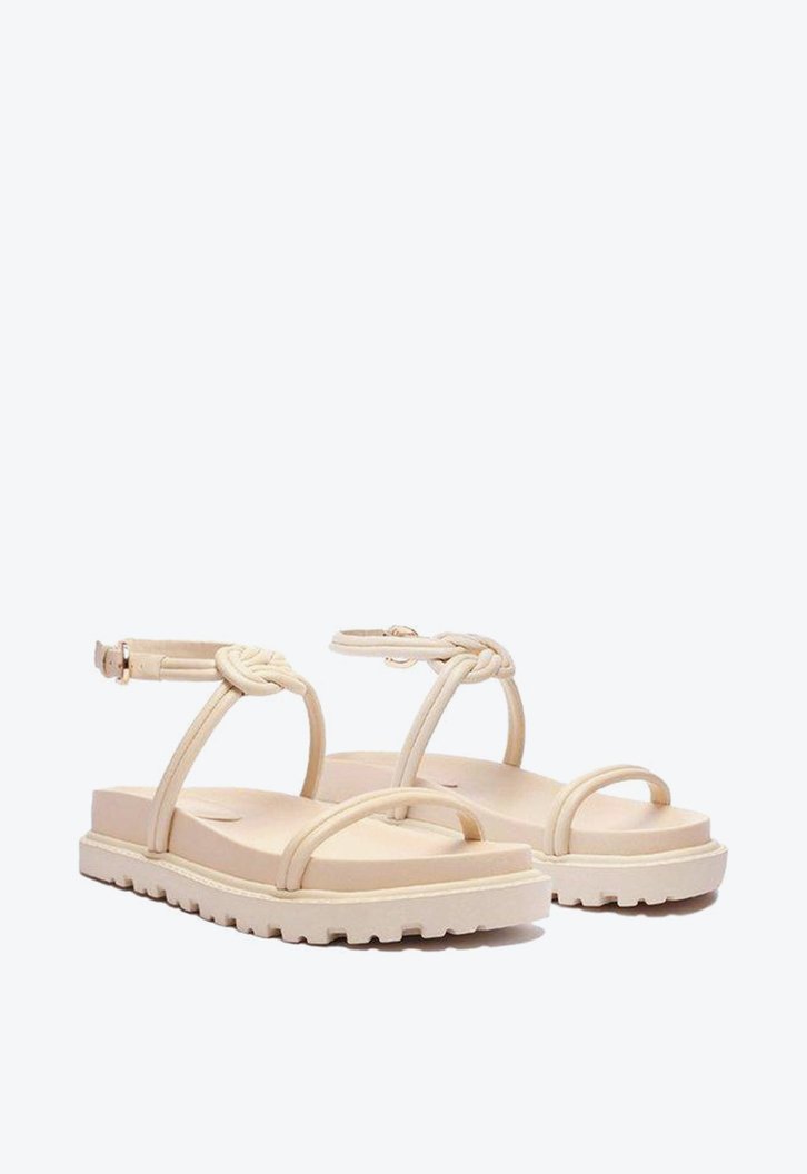 Vicky Square Sport Sandal Eggshell