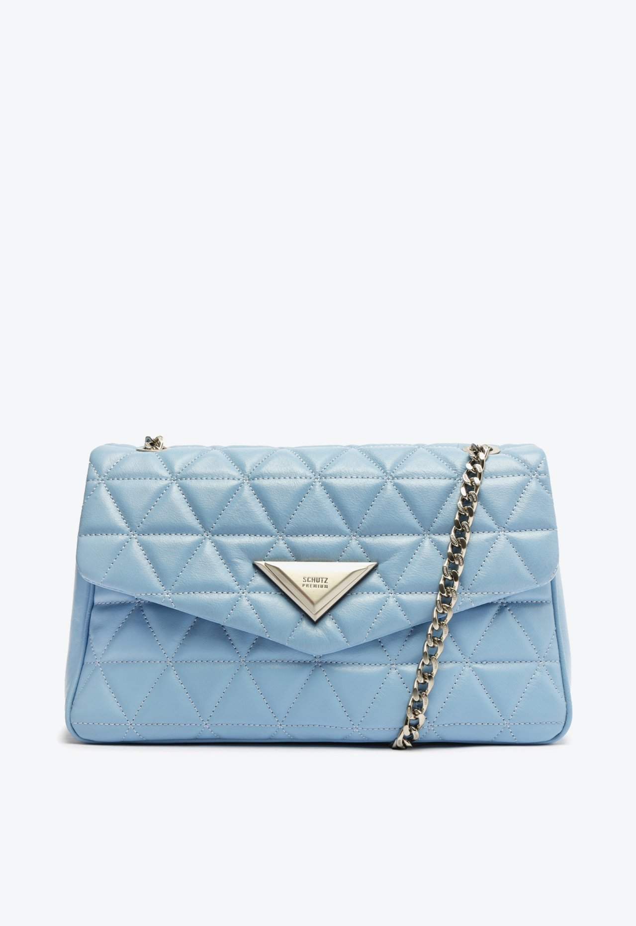 Bolsa Azul Schutz 944 Grande Couro | ZZ MALL