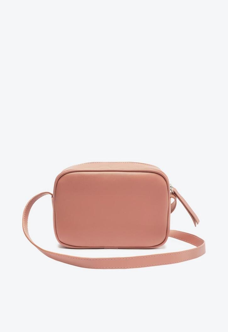 Crossbody Rosa Básica Pequena