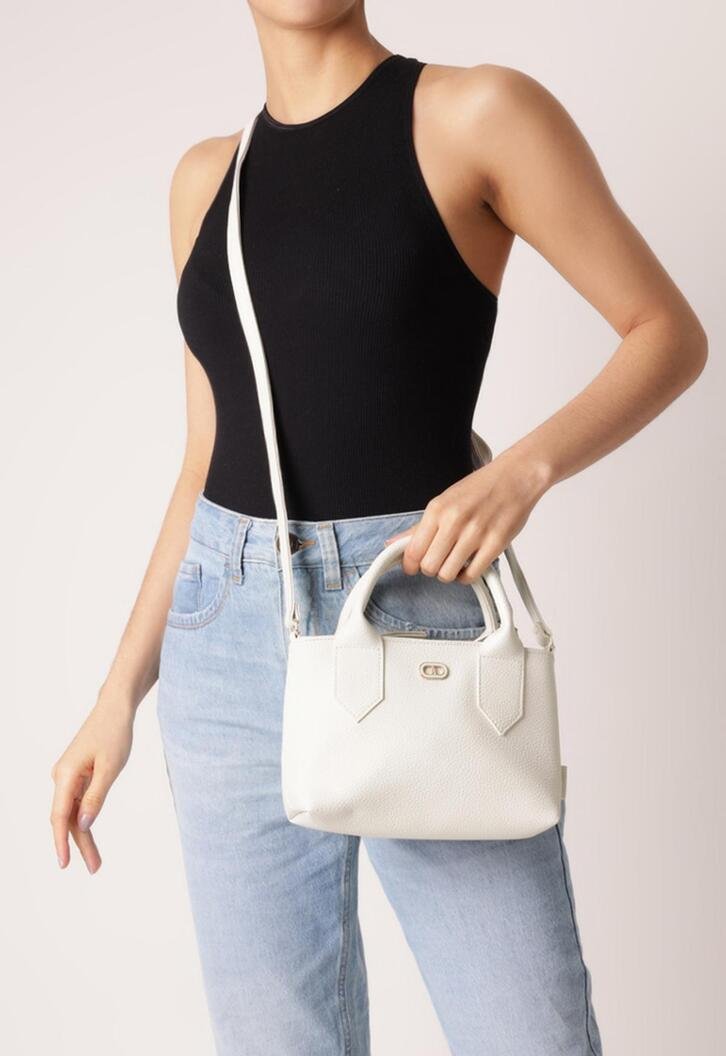 Bolsa Tote Branca Anacapri Pequena Cápsula A