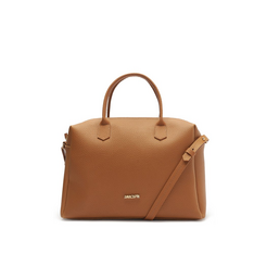 Bolsa Tote Média Arredondada Marrom