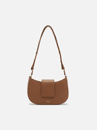Bolsa Tiracolo Marrom Arezzo Pequena