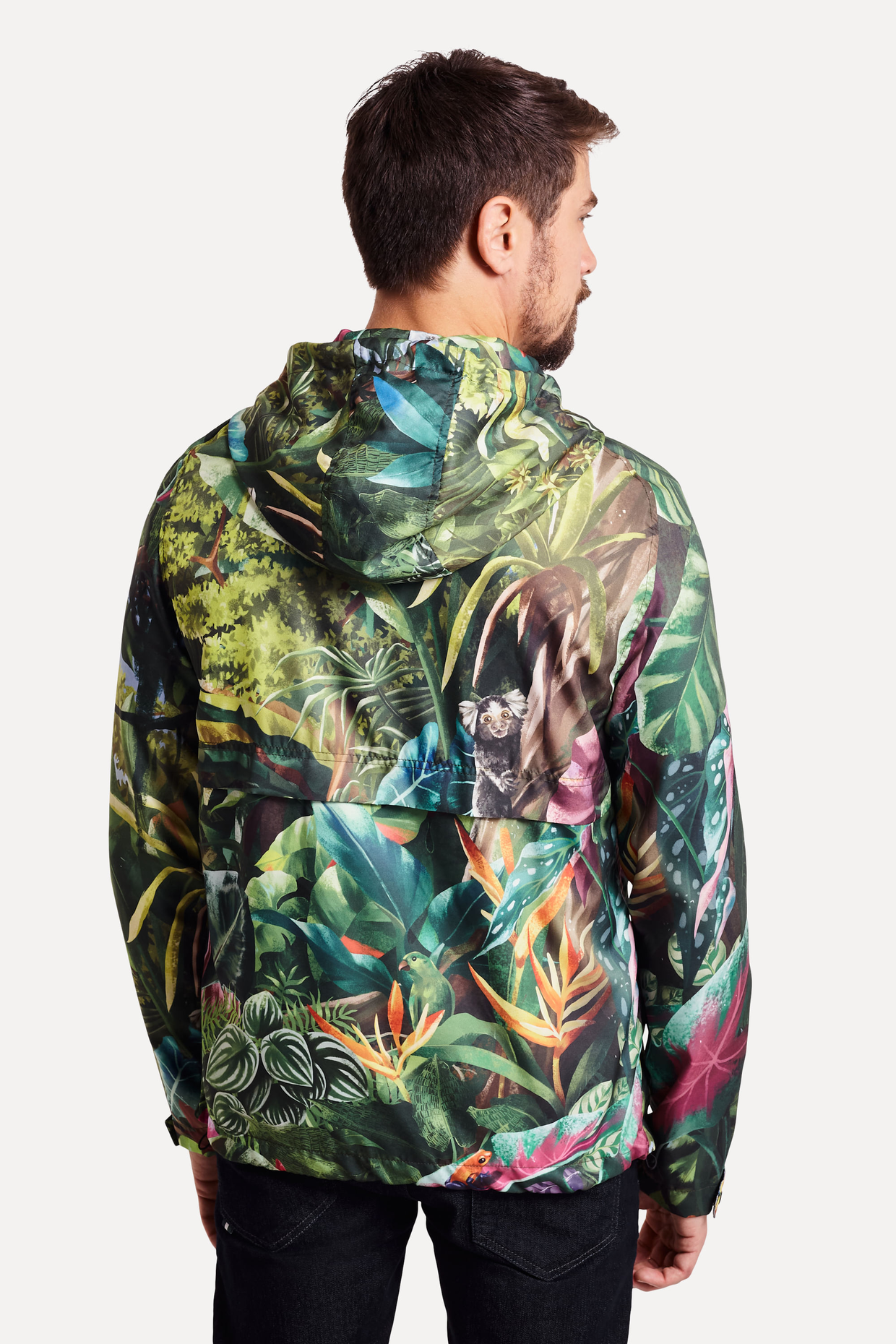 JAQUETA VERDE RESERVA WINDBREAK PARADISE | ZZ MALL