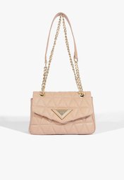 Bolsa Tiracolo Bege Schutz Pequena Matelassê 944