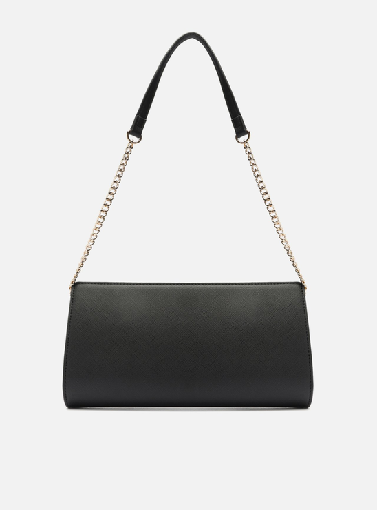 Bolsa Preta Média Tiracolo Corrente