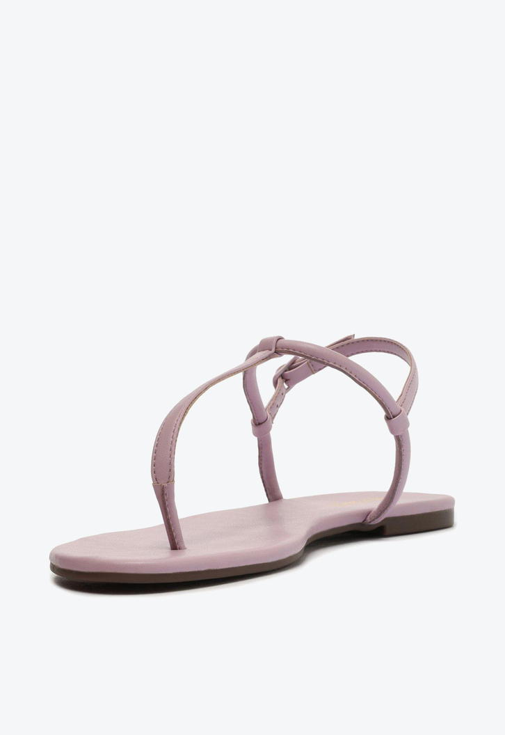 Sandália Rasteira Lilás Anacapri Slim