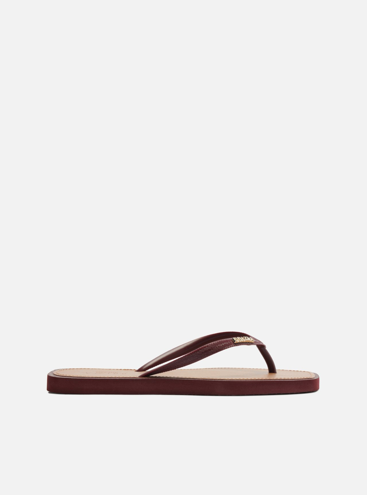 Chinelo de Dedo Vermelho Square Recouro Brizza