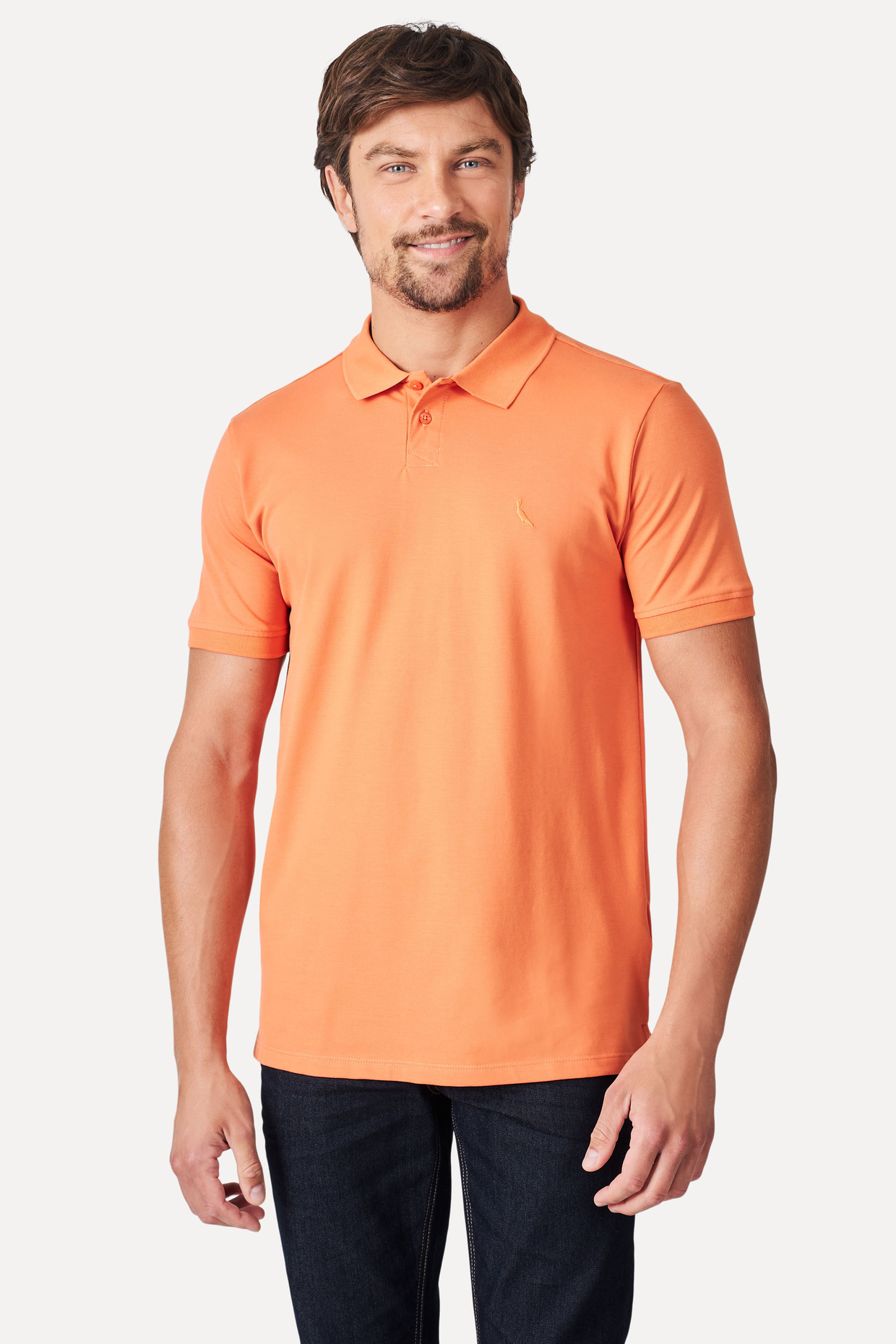 Polo Laranja Reserva Pima Piquet | ZZ MALL