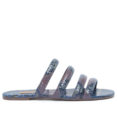 RASTEIRA AZUL ANACAPRI SNAKE TIRAS ARREDONDADAS