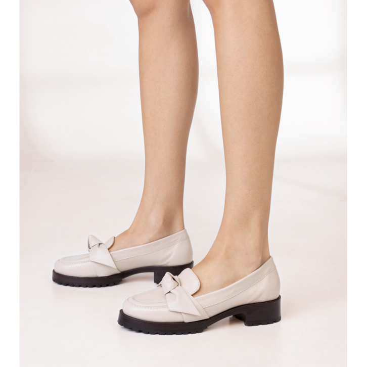 Maxi Clarita Lug Sole Loafer Fog