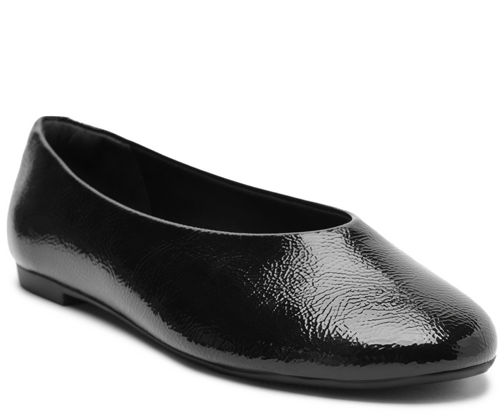 Sapatilha Lisa Verniz Preta | ZZ MALL