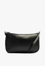 Bolsa Tiracolo Média Snake Preta