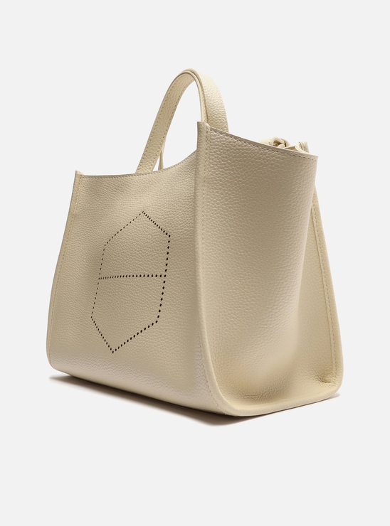 Bolsa Tote Off-White Grande Logo Perfurado