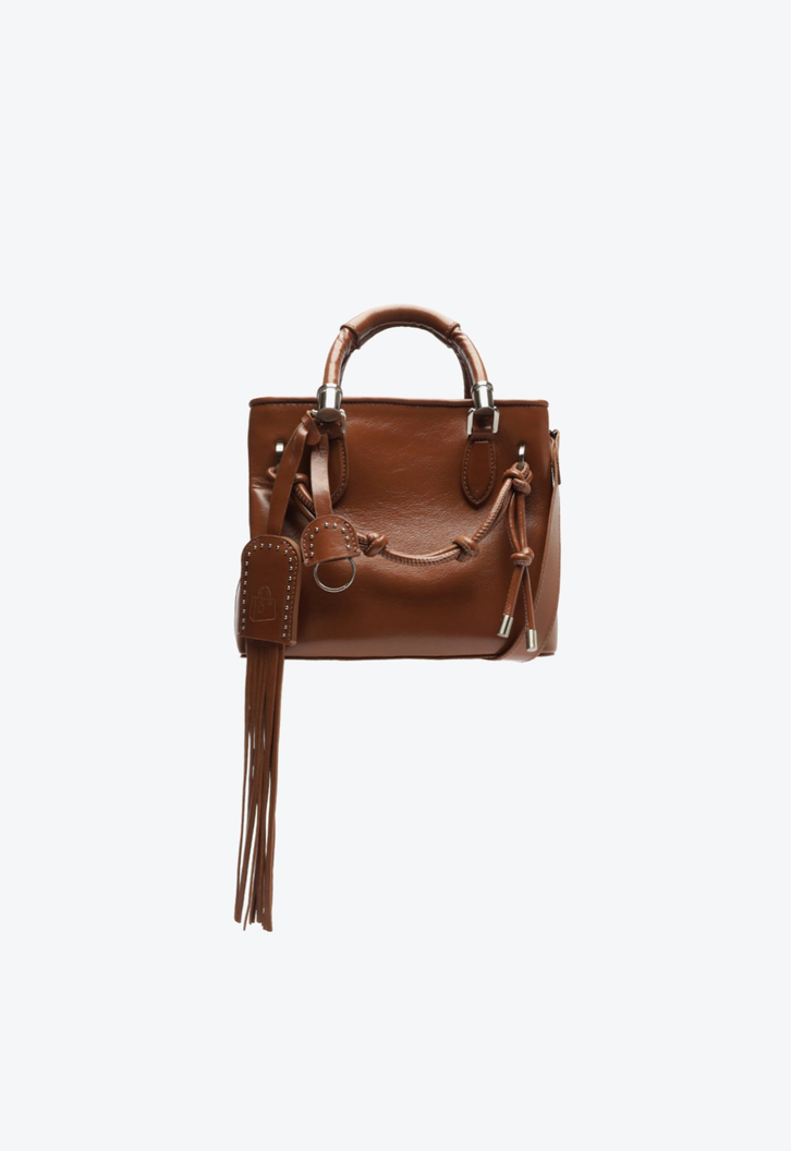 Bolsa Marrom Schutz Zuma Pequena Couro | ZZ MALL