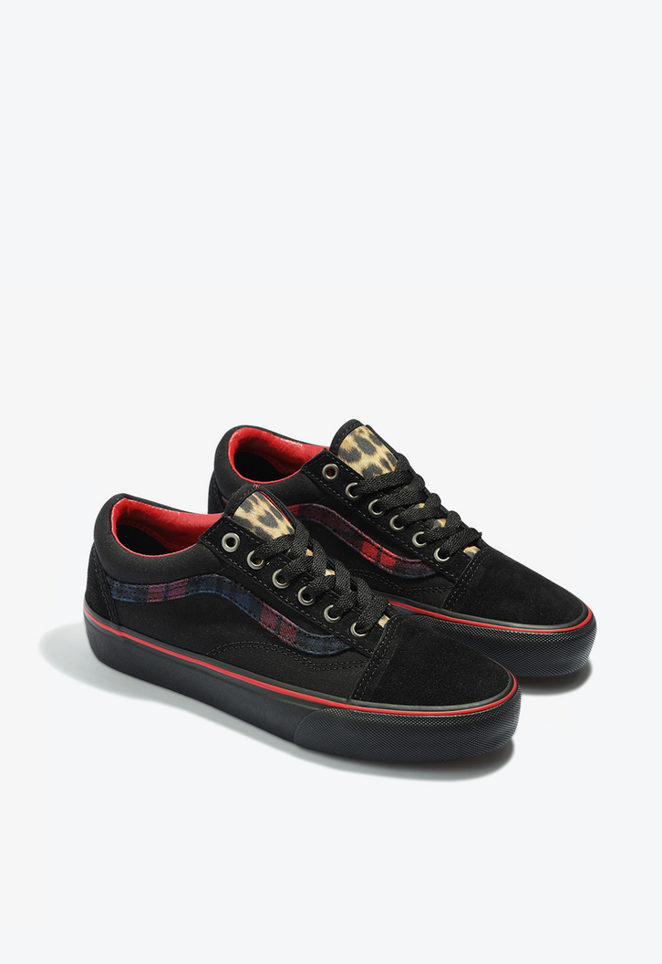 Tênis Old Skool 90S Grunge Black