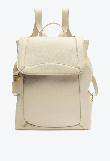 Mochila Branca Schutz Grande Path Couro | ZZ MALL