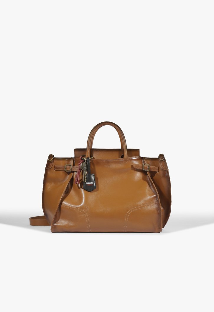 Bolsa Schutz Tote Grande Heaven Heritage Couro Marrom