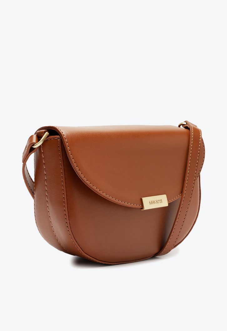 Bolsa Crossbody Marrom Anacapri Média Daily