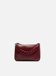 Bolsa Tiracolo Vermelha Iara Pequena Translúcida