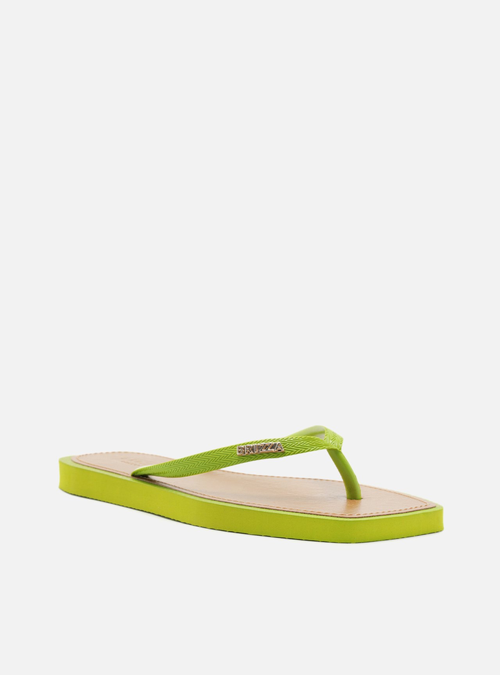 Chinelo de Dedo Verde Recouro Square Brizza