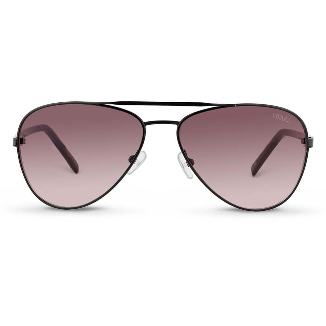 Óculos de Sol Vivara Preto Aviador em Acetato | ZZ MALL