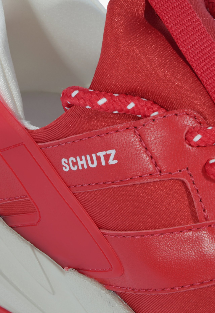 Tênis Schutz Couro Vermelho