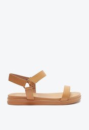 Sandália Marrom Anacapri Velcro Minimal Mono