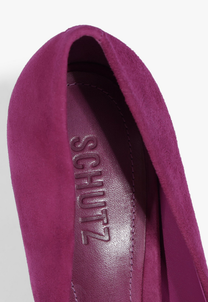 Scarpin Casual Cool Camurça Roxo | ZZ MALL