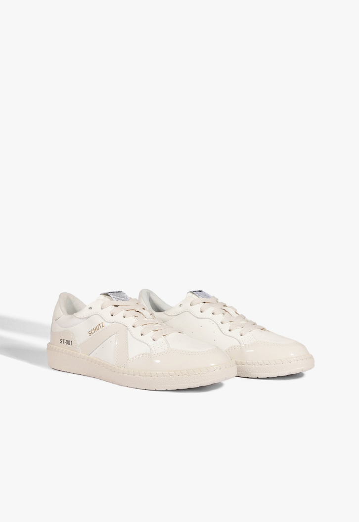 Tênis ST 001 Couro Branco