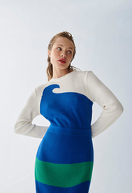 Blusa Manga Longa Tricot Isla | ZZ MALL