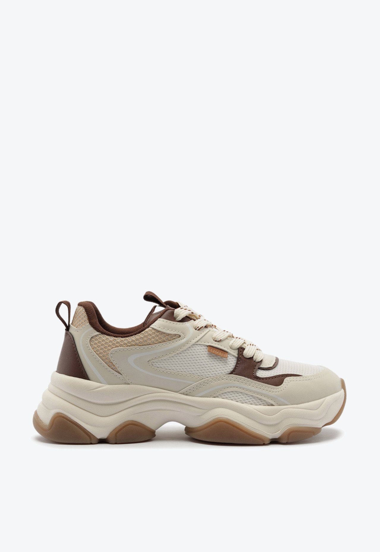Tênis Robusto Alexa Detalhes Marrom | ZZ MALL