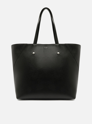 Bolsa Shopping Preta Arezzo Grande Rebites
