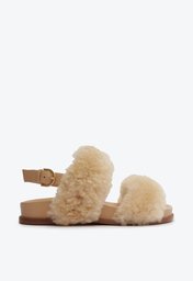 Sport Sandal Shearling Nude