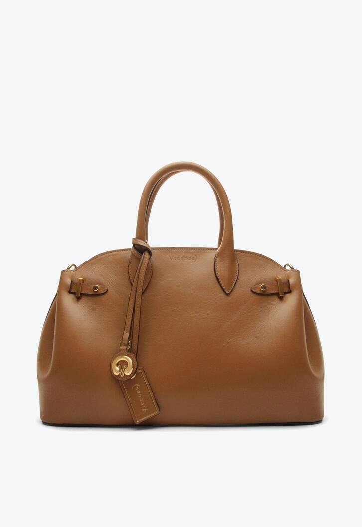 Bolsa Tote Kassia Grande Caramelo