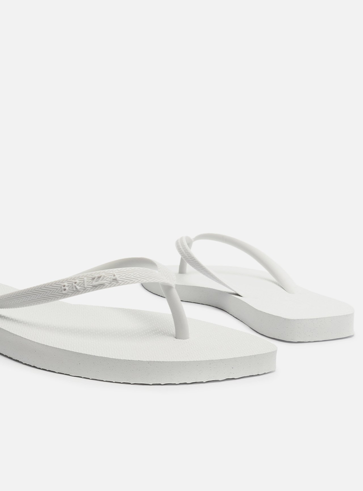 Chinelo De Dedo Branco Brizza Flash Basics