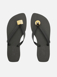 Chinelo de Dedo Preto Brizza