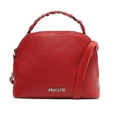 Crossbody Anacapri Vermelho Alça Trançada