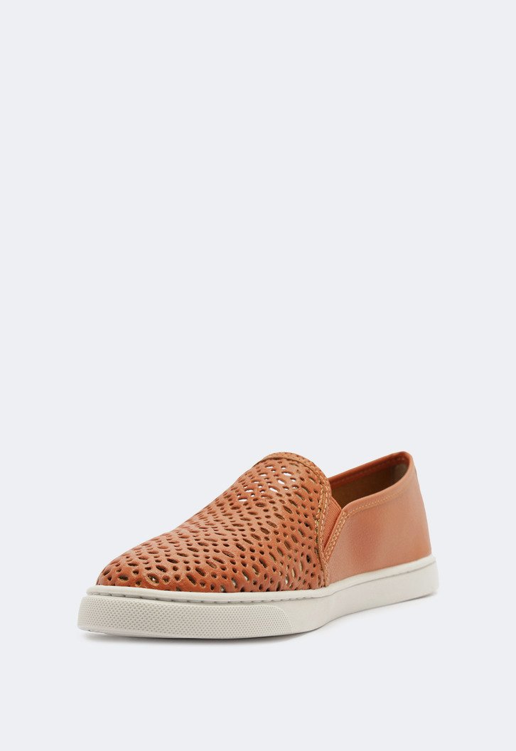 Tênis Slip On Ana Marrom