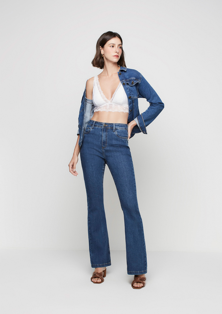 Top Off-White Dzarm Cropped Em Renda Alças Largas