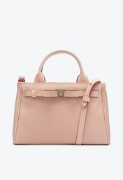 Bolsa Tote Rosa Anacapri Média Laço