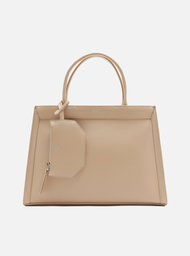 Bolsa Tote Nude Arezzo Grande