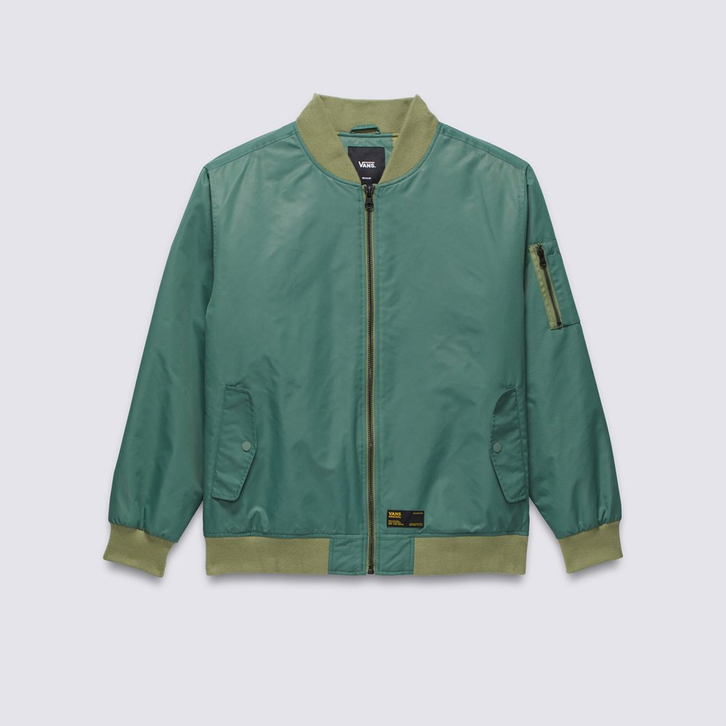 junkoro 　571&518 Jaqueta Copley Bomber Upland Dark Forest | ZZ MALL