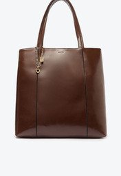 Bolsa Shopping Grande Madri Chaveiro Marrom
