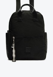 Mochila Preta Anacapri Grande Sporty Nylon