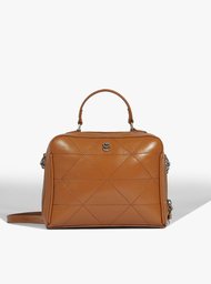 Bolsa Classic Couro Marrom