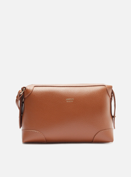 Bolsa Tiracolo Marrom Arezzo Média Recortes