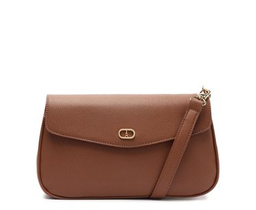 Bolsa Tiracolo Média Charlotte Marrom | ZZ MALL