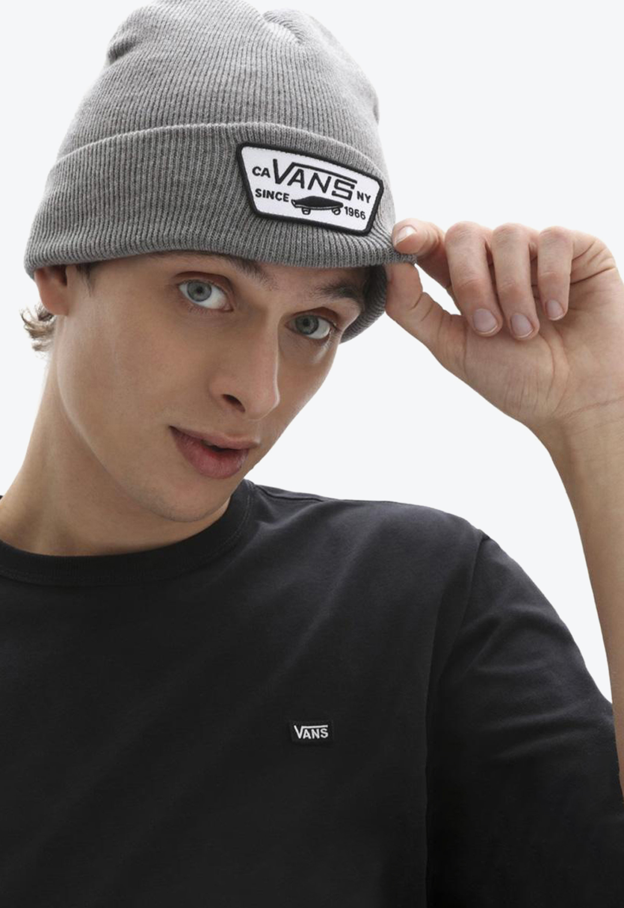 Touca Vans Milford Beanie Heather Grey | ZZ MALL